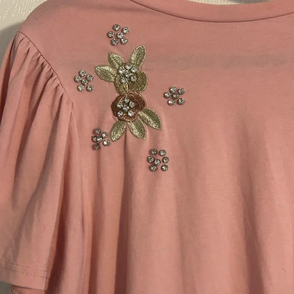 Twelve by Ontwelfth | Pink Women's Top | Size Medium - Picture 2 of 6